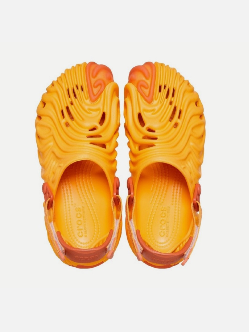 Salehe Bembury x Crocs Pollex Clog Cobbler Orange Sorbe - Picture 2 of 13